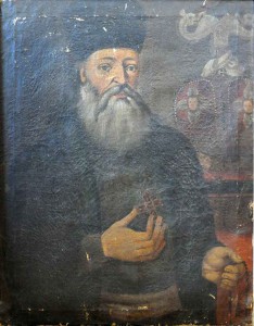портрет Данила Љуботине као епископа карловачко-сењско приморског (настао у 18. вијеку, непознатог аутора). фотографија Ане Кашћелан