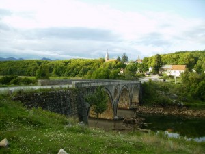 Косинјски мост-мјесто гдје је ухапшена Марица и остали